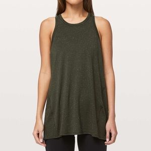 Lululemon green goal up tank